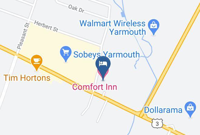 Yarmouth - Comfort Inn Yarmouth Maps