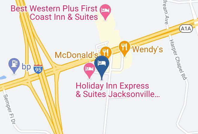 Nassau - Comfort Inn Yulee Fernandina Beach Maps
