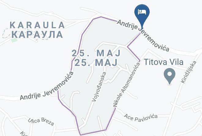 Zlatiborski - Comfort Inn Zlatibor Maps