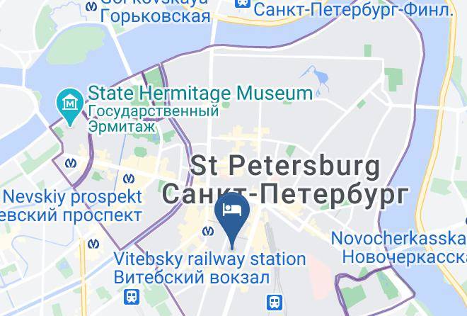 Saint Petersburg - Comfort Line Maps