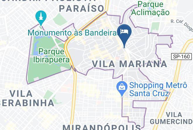 Sao Paulo Vila Mariana - Comfort Nova Paulista Maps