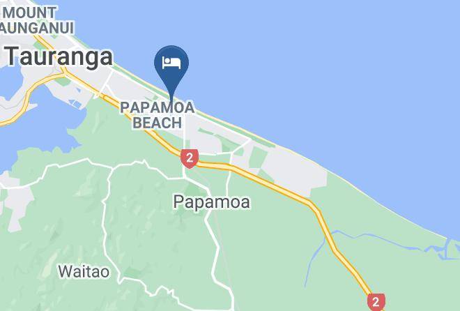Tauranga - Comfort Papamoa Beach Maps