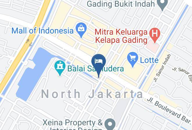 North Jakarta - Comfort Spa & Lounge Maps