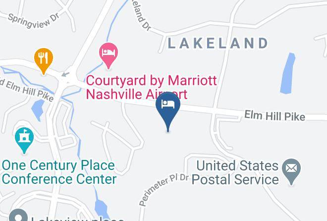Davidson - Comfort Suites Airport Nashville Maps