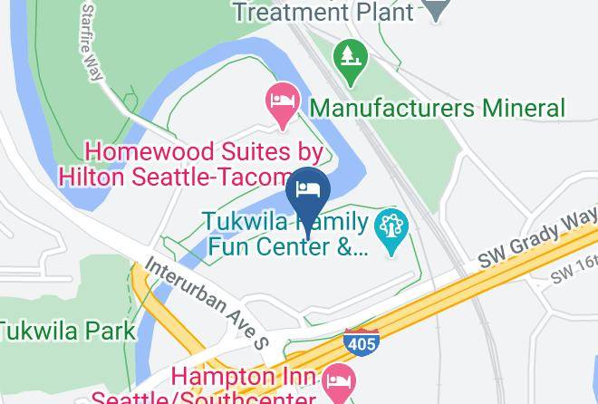 King - Comfort Suites Airport Tukwila Maps