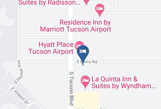 Pima - Comfort Suites Airport Maps