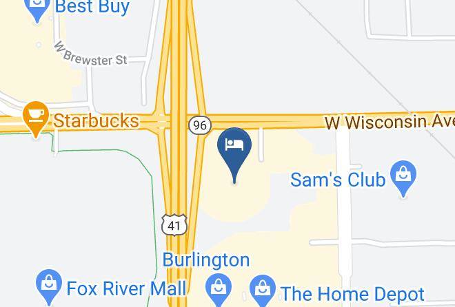 Outagamie - Comfort Suites Appleton Airport Maps