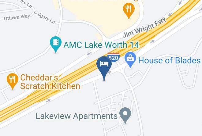 Tarrant - Comfort Suites At Lake Worth Maps