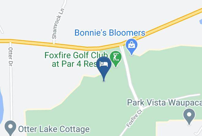 Waupaca - Comfort Suites At Par 4 Resort Maps