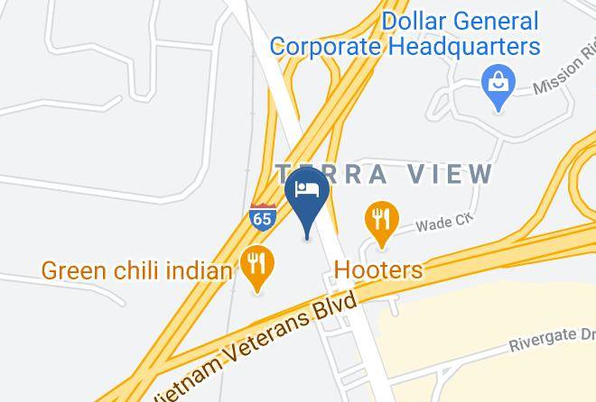 Davidson - Comfort Suites At Rivergate Mall Maps