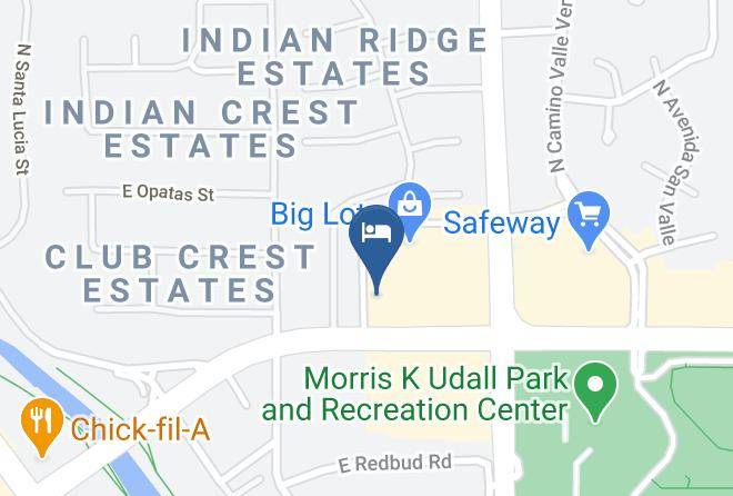Pima - Comfort Suites At Sabino Canyon Maps