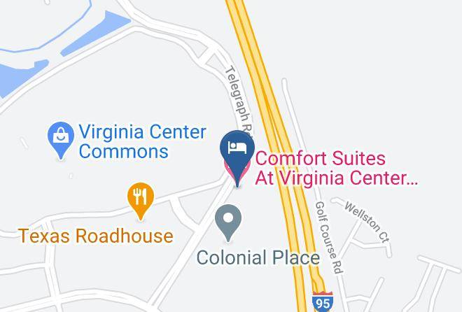 Henrico - Comfort Suites At Virginia Center Commons Maps