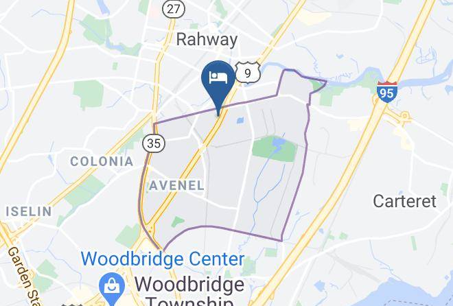 Middlesex - Comfort Suites At Woodbridge Maps