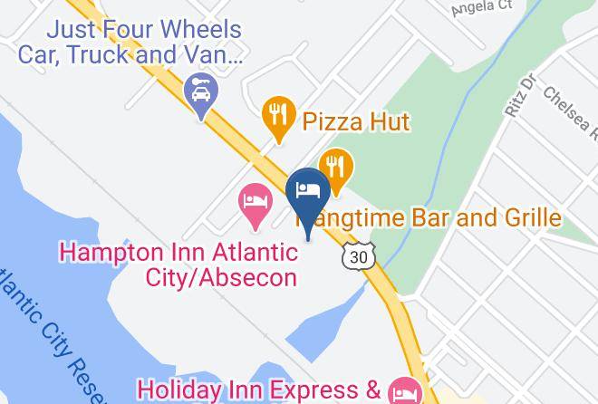 Atlantic - Comfort Suites Atlantic City North Maps