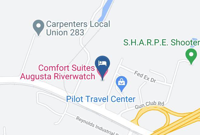 Richmond - Comfort Suites Augusta Riverwatch Maps