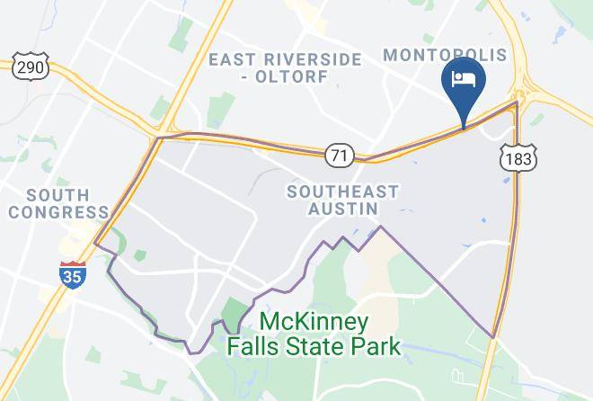Travis - Comfort Suites Austin Airport Maps