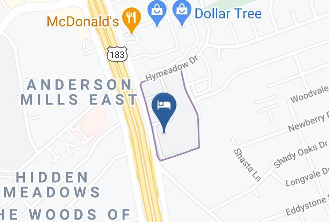 Williamson - Comfort Suites Austin Nw Lakeline Maps