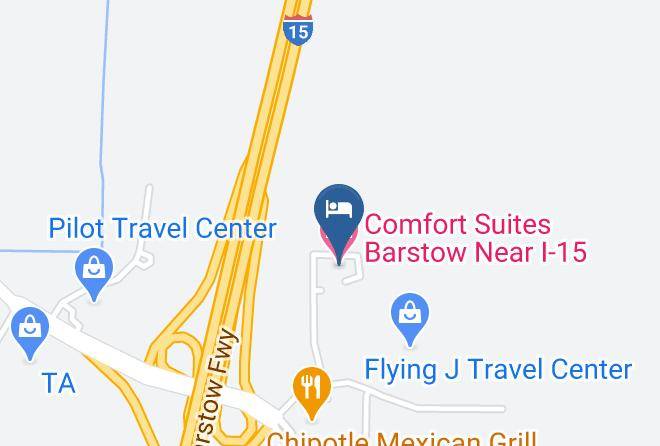 San Bernardino - Comfort Suites Barstow Near I 15 Maps