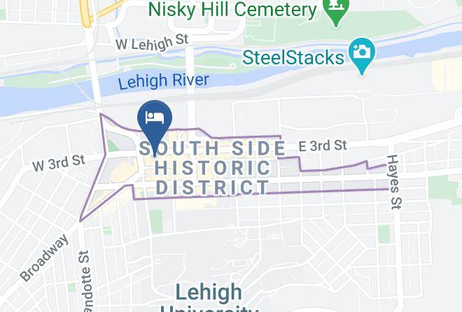 Northampton - Comfort Suites Bethlehem Near Lehigh University And Lvi Airport Maps