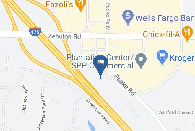 Bibb - Comfort Suites Hotel Macon Maps