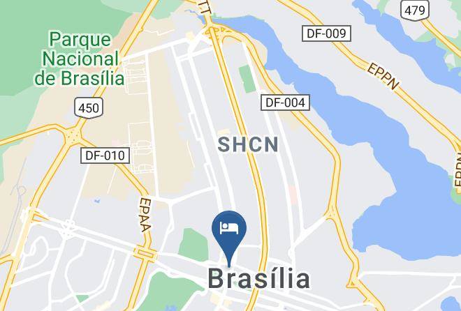 Brasilia - Comfort Suites Brasilia Maps