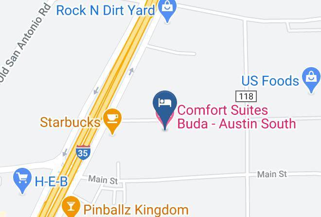 Hays - Comfort Suites Buda Austin South Maps