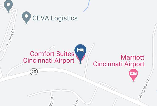 Boone - Comfort Suites Cincinnati Airport Maps