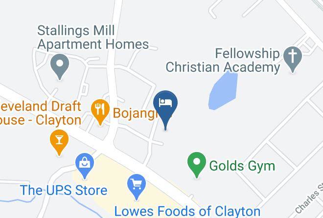 Johnston - Comfort Suites Clayton Garner Maps