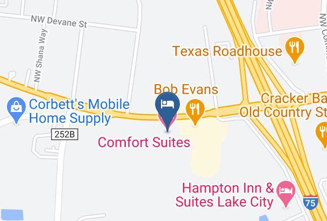 Columbia - Comfort Suites Lake City Maps