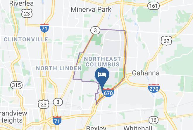 Franklin - Comfort Suites Columbus Airport Maps
