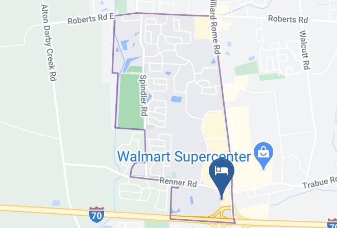 Franklin - Comfort Suites Columbus West Hilliard Maps