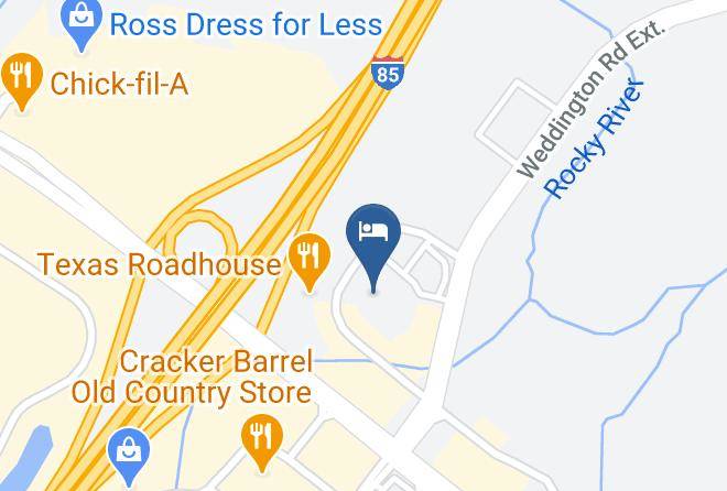 Cabarrus - Comfort Suites Concord Mills Maps