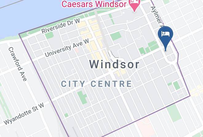 Essex - Comfort Suites Downtown Montreal Maps