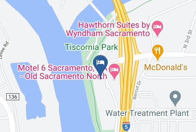 Sacramento - Comfort Suites Downtown Sacramento Maps