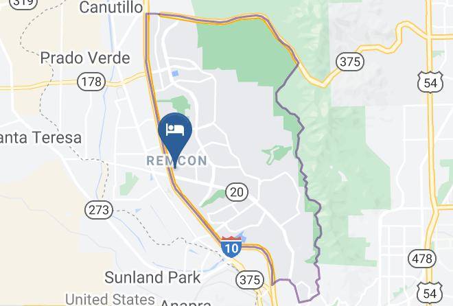 El Paso - Comfort Suites El Paso West Maps