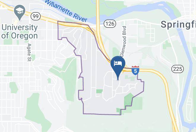 Lane - Comfort Suites University Eugene Maps