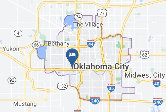 Oklahoma - Quality Inn & Suites Fairgrounds West Maps