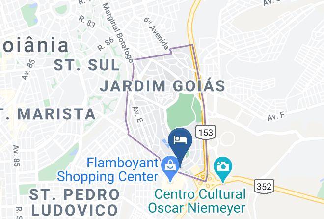 Comfort Suites Flamboyant Map