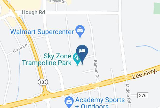 Comfort Suites Florence Shoals Area Map