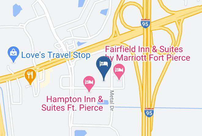 St Lucie - Comfort Suites Fort Pierce I 95 Maps