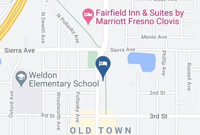 Fresno - Comfort Suites Clovis Maps