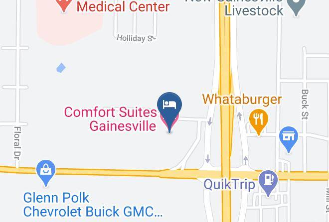 Cooke - Comfort Suites Gainesville Maps