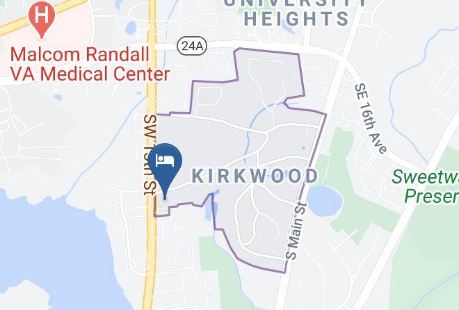 Comfort Suites Gainesville Near University Map