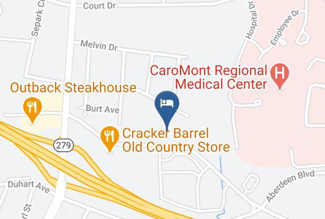 Gaston - Comfort Suites Gastonia Charlotte Maps