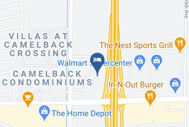 Maricopa - Comfort Suites Glendale State Farm Stadium Area Maps
