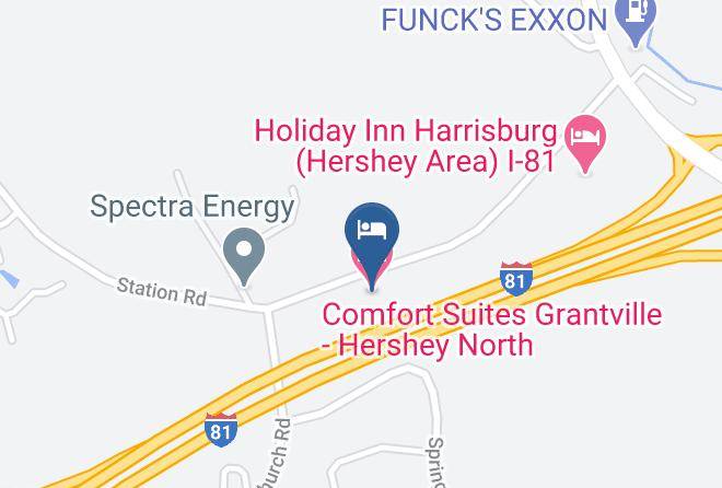Dauphin - Comfort Suites Grantville Hershey North Maps