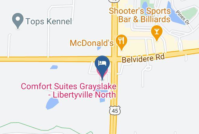 Lake - Comfort Suites Grayslake Libertyville North Maps