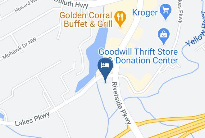 Gwinnett - Comfort Suites Gwinnett Medical Center Area Maps