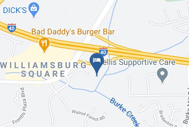Forsyth - Comfort Suites Hanes Mall Maps