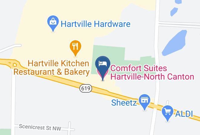 Stark - Comfort Suites Hartville North Canton Maps